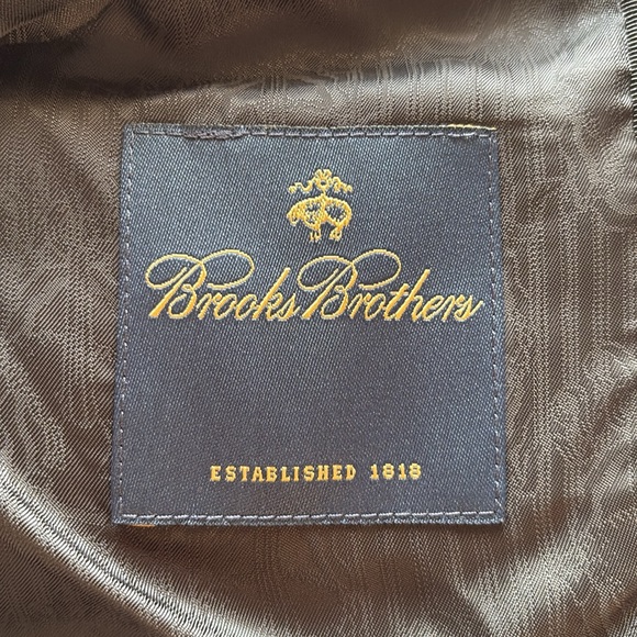 BROOKS BROTHERS Italian Wool Jacket Blazer - Picture 8 of 12